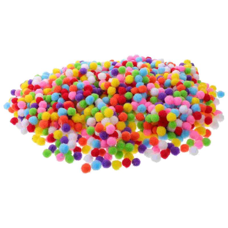 Bag of Crafts Pompoms Fluffy Pompoms Clothing Accessories Diy Materials