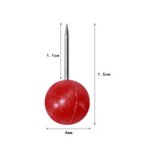 500Pcs Stainless Steel Round Head Pins Sewing Needle DIY Sewing Accessories