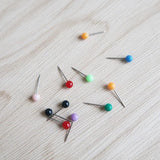 500Pcs Stainless Steel Round Head Pins Sewing Needle DIY Sewing Accessories