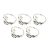 Crochet Rings Light Comfortable Crochet Loop Rings for DIY Jewelry