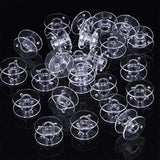 25PCS Bobbins Set with Transparent Storage Box for Sewing Thread