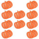 10 Pcs Halloween Wood Chips Decorations DIY Accessories Wooden Blank Slices