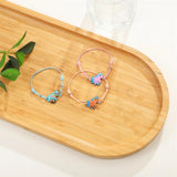12pcs Bohemian Friendship Bracelets Crystal Bead Unicorn Charms for Girls