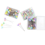 100Pcs Dressmaking Pins Stainless Steel