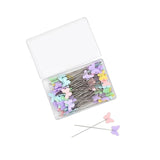 100Pcs Dressmaking Pins Stainless Steel