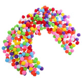 Bag of Crafts Fluffy Pompoms Clothing Accessories Diy Materials