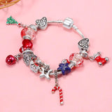 Xmas Charm Bead & Pendant Set for Bracelet DIY