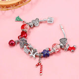 Xmas Charm Bead & Pendant Set for Bracelet DIY