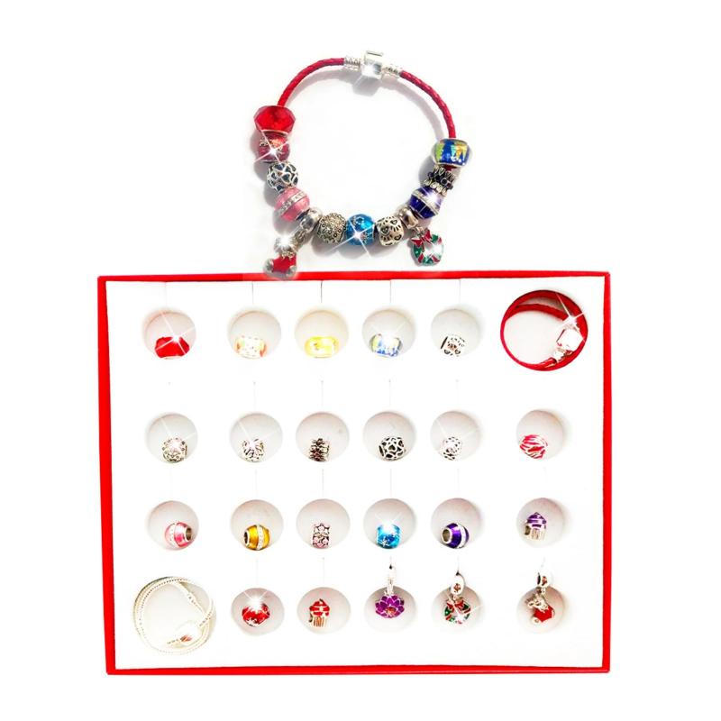 Christmas Countdown Calendar DIY Jewelry Advent Calendar Set
