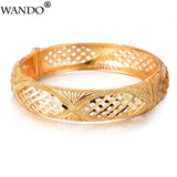 African Ethiopian Jewelry Flower Dubai Bracelet Bangle for Women