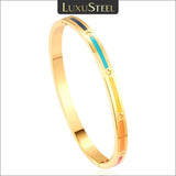 Stainless Steel Bangles For Women Christmas Gift