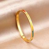Stainless Steel Bangles For Women Christmas Gift