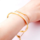 Stainless Steel Bangles For Women Christmas Gift