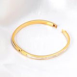 Stainless Steel Bangles For Women Christmas Gift