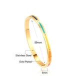 Stainless Steel Bangles For Women Christmas Gift