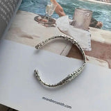 Vintage Silver Bracelet for Women Christmas Jewelry