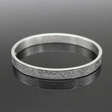 8MM Men Religion Jewelry Stainless Steel Cuff Bangle Bracelet Christmas Gift