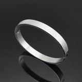 8MM Men Religion Jewelry Stainless Steel Cuff Bangle Bracelet Christmas Gift