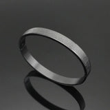 8MM Men Religion Jewelry Stainless Steel Cuff Bangle Bracelet Christmas Gift