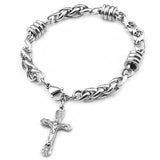 Men's Cross Bracelet Christmas Gift for Friends