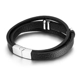 Viking Vintage Compass Multilayer Leather Bracelet Christmas Gift