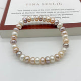 Freshwater Pearl Bracelet For Women Lady Jewelry Gift