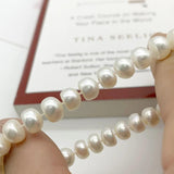 Freshwater Pearl Bracelet For Women Lady Jewelry Gift