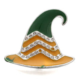 10pcs Christmas Hat Snap Buttons for 18mm Snap Bracelets DIY Jewelry