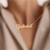 Custom Stainless Steel Name Necklace - Personalized Font - Ideal Gift