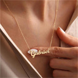 Custom Stainless Steel Name Necklace - Personalized Font - Ideal Gift