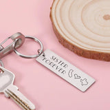 Sister Long Distance Relationship Keychain Personalized Gift