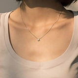 Letter Necklace A-Z Personalized Alphabet Collarbone Chain Christmas