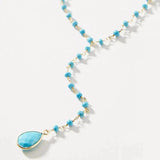Crystal Long Necklace Drop Dangle Choker Bohemian Jewelry Gift