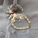 Baroque Freshwater Pearl 14K Filled Bracelet - Women's Jewelry Gift