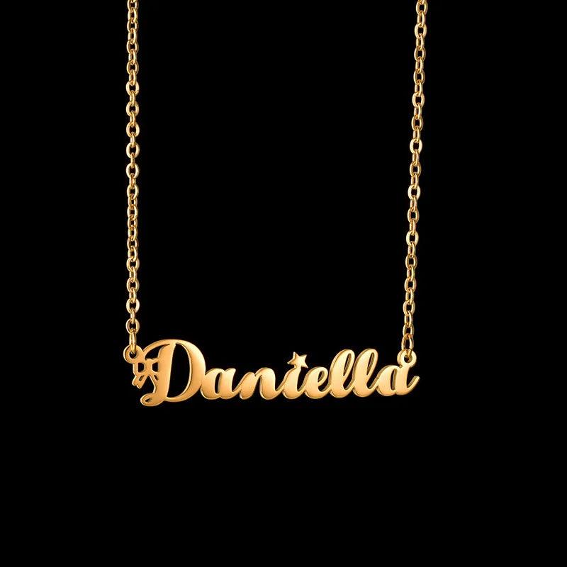 Nextvance Custom Name Necklaces for Women Men Choker Necklace Pendant Jewelry