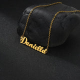 Nextvance Custom Name Necklaces for Women Men Choker Necklace Pendant Jewelry
