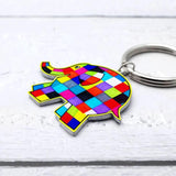 Custom Child's Drawing Keychain - Unique Photo Key Chain