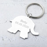 Custom Child's Drawing Keychain - Unique Photo Key Chain