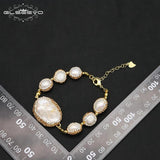 Baroque Pearl Ladies Bracelet for Banquet Wedding Party