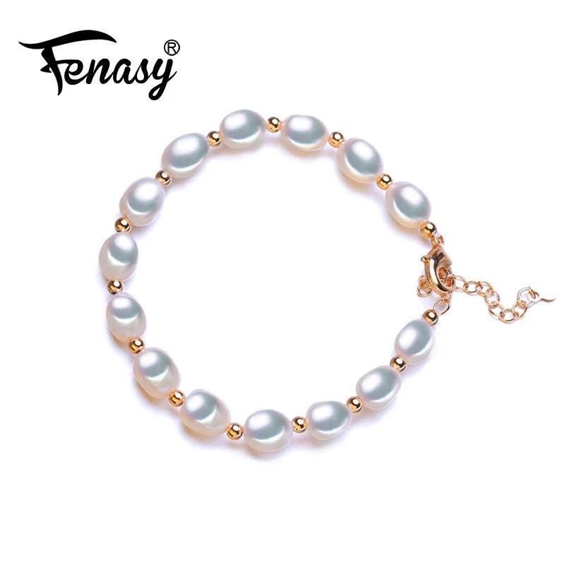 Layered Freshwater Pearl Bracelet for Women