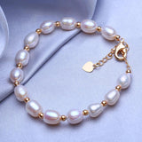 Layered Freshwater Pearl Bracelet for Women