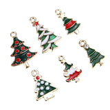 38pcs Mixed Christmas Charms for DIY Jewelry Making Xmas Gift