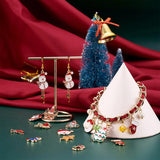 24Pcs Christmas Charms for Earrings Necklace