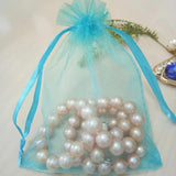 50pcs Plain Organza Bag Drawstring Pouch Wedding Party Gift Jewelry Packaging