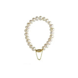 14K Filled Natural Pearl Female Charm Bracelet