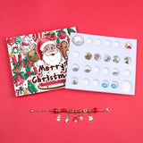 24 Christmas Charm Bracelet Set DIY Jewelry Kids Gift Pulseras