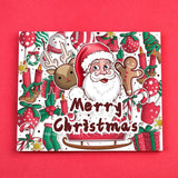 24 Christmas Charm Bracelet Set DIY Jewelry Kids Gift Pulseras