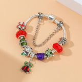 Christmas Bell Charm Bracelet for Women