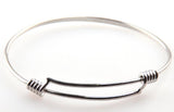 Women DIY Adjustable Bangle Bracelet 8pc/lot Christmas Gift Jewelry