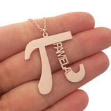 Personalized Name Necklace Stainless Steel Pendant for Women